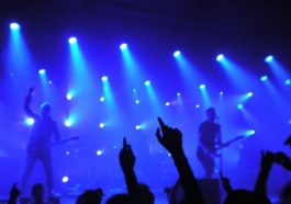 people in a concert party